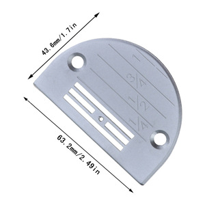 Placa de Agujas para Máquina de Coser Industrial E14, Base Plana de Metal con Escala para Equipos de Procesamiento de Prendas - Product Image 2
