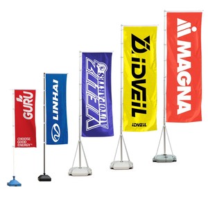 Banderas Rectangulares Personalizadas Beckon para Cafeterías y Pancartas Publicitarias con Diseño Personalizado para Promoción en la Calle - Product Image 5