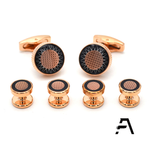 Pour <span class=keywords><strong>Amazon</strong></span> Offre Spéciale boutons de manchette pour hommes de conception classique ensemble de goujons pour chemises de smoking pour cadeau de fête de fiançailles de mariage d'affaires - Product Image 4