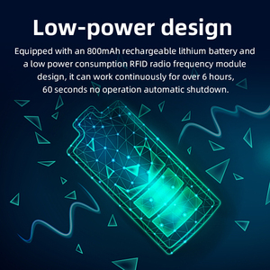 WYUAN W90B, escáner de mano con microchip para mascotas, lector de etiquetas de animales RFID inalámbrico, 134,2 KHz/125KHz - Product Image 5