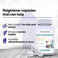 Compléments de croissance pour adultes à formule personnalisée, capsules pour la croissance en hauteur, multivitamines, soutien immunitaire, amélioration de la densité osseuse, croissance végétalienne