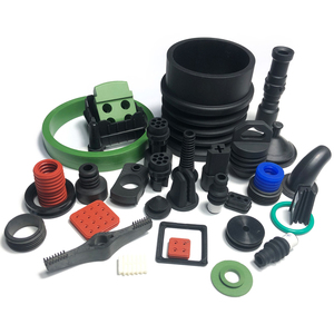 قطع مطاطية مصبوبة عالية الجودة مخصصة من السيليكون/EPDM/NBR/NR للسيارات، معتمدة بشهادة ISO9001، بصلابة 20-90 شور إيه - Product Image 1