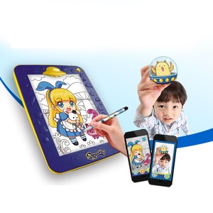 Il tavolo da disegno gioca divertenti giochi da tavolo di pittura per bambini intelligenti per bambini per il gioco interattivo e impara - Product Image 2