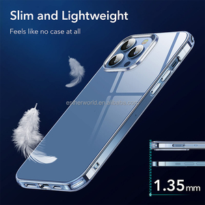 Coque de téléphone transparente ajustée, en silicone TPU universel, prix usine, pour - Product Image 5