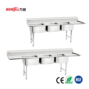 Hotel australiano e ristorante in acciaio inox doppia ciotola lavello da <span class=keywords><strong>cucina</strong></span> con rubinetto singolo stile con un foro - Product Image 1
