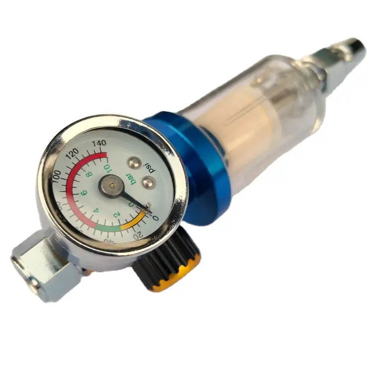 Regulador de presión de aire regulador de aire de y en-línea de agua