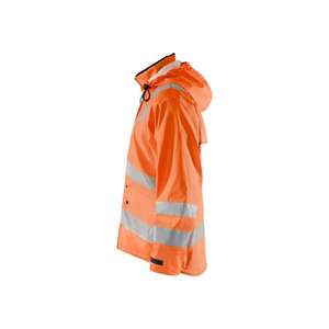 Blaklader เสื้อกันฝน430220035300XL Hi-Vis Level 2สีส้ม-EAN 7330509368305ทุกสภาพอากาศ - Product Image 4