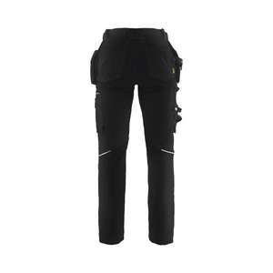BLAKLADER - 713013709999D24 Pantalones artesanos para mujer con negro elástico-PANTALONES DE TRABAJO EAN 7330509868133 PANTALONES DE TRABAJO CARGO - Product Image 2