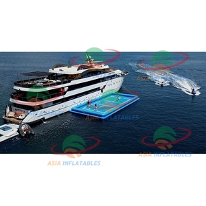 Drop Stitch thể thao dưới nước <span class=keywords><strong>Arena</strong></span> nền tảng Tòa Án Inflatable nổi pickleball tòa tennis thể thao sàn trên mặt nước - Product Image 5