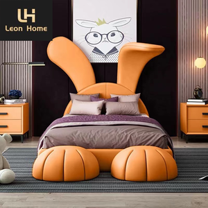 Personnalisation <span class=keywords><strong>de</strong></span> meubles <span class=keywords><strong>de</strong></span> luxe pour chambre à coucher villa maison <span class=keywords><strong>lit</strong></span> chambre d'enfant <span class=keywords><strong>lit</strong></span> moderne <span class=keywords><strong>de</strong></span> luxe lapin animal - Product Image 3