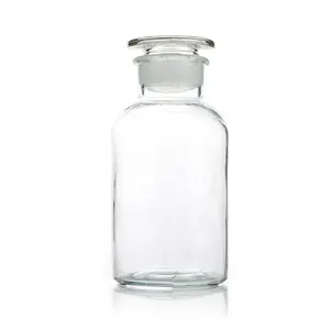 1000毫升透明圆形玻璃瓶药物瓶药物瓶化学药瓶