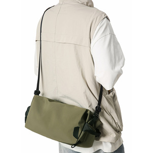 Sac de sport unisexe portable à fermeture éclair étanche, mini sac de gym décontracté en nylon, tendance et très vendu - Product Image 3