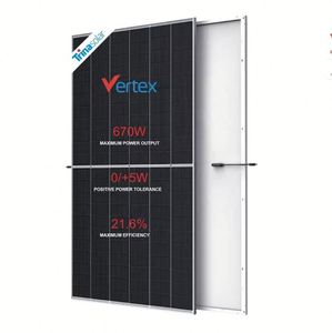 Paneles Solares Monocristalinos Trina Solar Vertex 210mm 665w, Paneles de Energía Solar de 660w 670watts TSM-665DE21 - Product Image 1