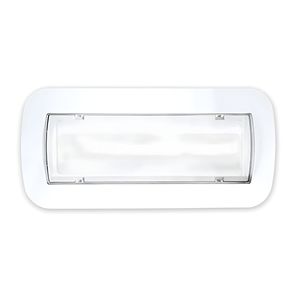 Lámpara de Emergencia Empotrada LED de 3W 350lm con Batería de Litio Recargable IP40, Luz Fría de 6500K, 3 Horas de Duración de la Batería, para Uso en Interiores - Product Image 1