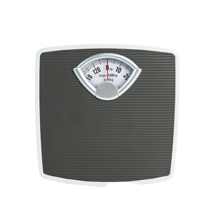 Balance de salle de bain en verre trempé durable, haute précision, capacité 180 kg, affichage numérique avec aiguille, nouvelle vente directe d'usine à prix réduit - Product Image 1