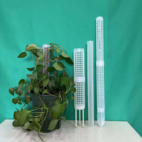 Piquets de soutien pour plantes d'intérieur, bâtons de croissance pour plantes grimpantes, poteaux en plastique pour plantes, fournitures de jardinage