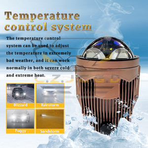 Đèn sương mù <span class=keywords><strong>LED</strong></span> <span class=keywords><strong>Bi</strong></span>-<span class=keywords><strong>LED</strong></span> vàng 3 inch 116W L30-<span class=keywords><strong>2</strong></span> mới, thấu kính <span class=keywords><strong>Projector</strong></span>, 3000K 5800K, đèn pha <span class=keywords><strong>LED</strong></span> chiếu xa chiếu gần kép, đèn sương mù laser kép cho ô tô - Product Image 5