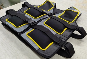 Gilet de fitness réglable de <span class=keywords><strong>10kg</strong></span> pour hommes, <span class=keywords><strong>veste</strong></span> d'entraînement d'exercice - Product Image 4