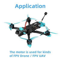 Moteur sans balais BLDC personnalisé haute vitesse Jinze pour drone de course cinématique