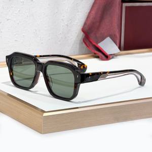 VIVIENNE Lunettes de soleil de luxe transfrontalières japonaises faites à la main, décontractées, unisexes, tendance, JMM, pour les vacances, vintage, monture complète, UV400, Jacquard - Product Image 1