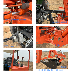 Retroexcavadora de 3 Puntos para Tractor Yto Dongfeng Kubota John Deere - Product Image 4