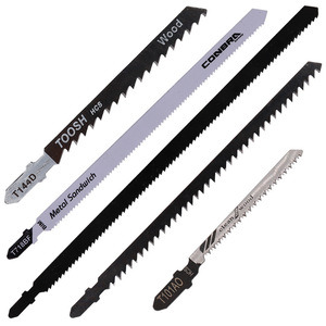 Guest Quality Jigsaw Blades T144D T244D 225mm HCS Wood Metal Cutting Reciprocating Saw Blade Set - Product Image 1