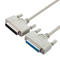 10m RS232 DB25 DB 25 Buchse zu DB25 Stecker Barcode-Scanner kabel für Honeywell 3310G 3320G MS4980