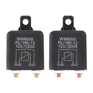 WM686 24V 120A始動リレーON/OFFスイッチパワー自動車始動リレー車高電流リレー - Product Image 4