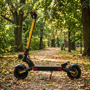 Patinete Eléctrico Plegable y Portátil Compacto para Desplazamientos, Velocidad de 45 km/h, Batería de Litio, Digital, Aluminio, S7-10HZ-13, Fácil de Transportar - Product Image 4