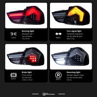 Ensemble de feux arrière modifiés pour BMW Série 3 E90 2009-2012, mise à niveau LED, feux arrière DRL, clignotants séquentiels