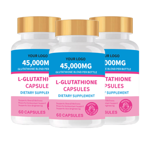 Kapsul Pemutih <span class=keywords><strong>Glutathione</strong></span> Private Label Melindungi Kesehatan Sel Kulit, Pil Pemutih Kesehatan Kulit, Kapsul <span class=keywords><strong>Glutathione</strong></span> - Product Image 1