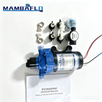 Pompe à eau marine Mambaflo série 33 12V DC 3.0GPM 45PSI, pompe à membrane auto-amorçante pour bateau et yacht