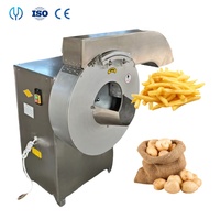 Industriële laag-investeersemi-automatische productielijn voor diepvriesfrieten en verse aardappelchips