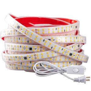 Luci di decorazione <span class=keywords><strong>LED</strong></span> flessibili senza conducente AC 220V/110V 10mm 240 smd2835 IP65 impermeabili IP68 PVC 10M/100M 100mm taglio luce a <span class=keywords><strong>LED</strong></span> - Product Image 1