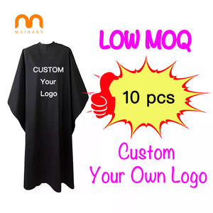 Capa de peluquería profesional, impermeable, logo personalizado, para corte de pelo - Product Image 5