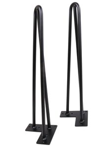 Patas de horquilla de Metal para mesa de muebles, patas de <span class=keywords><strong>3</strong></span> varillas de hierro fundido, cromado, dorado, para café, café, comedor - Product Image 3