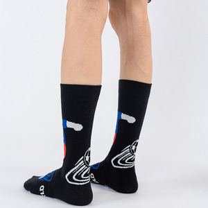 Calzini Divertenti in Cotone '<span class=keywords><strong>Non</strong></span> Disturbare, Sto Guardando il Calcio' Antiscivolo, Calze Sportive alla Moda per Uomo - Product Image 6
