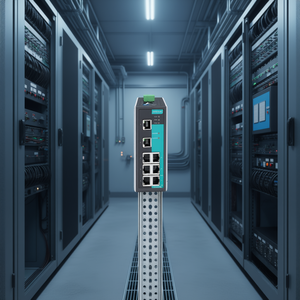 Switch Ethernet Gestionado Moxa EDS-408A-T de 8 Puertos para Riel DIN, Switch de Red Industrial - Product Image 3