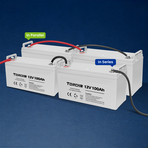 <span class=keywords><strong>Batterie</strong></span> Gel à Décharge Profonde TORCHN 12V 100Ah 150Ah 200Ah 250Ah – Batteries Plomb-<span class=keywords><strong>Acide</strong></span> à Décharge Profonde pour Énergie Solaire Hors Réseau - Product Image 4