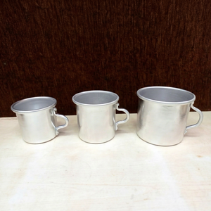 Taza de Aluminio ANAX con Asa, Ecológica y Moderna, para Café, Té, Oficina y Uso Diario - Product Image 1