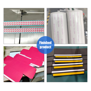 Полностью автоматический двухсторонний аппликатор для клейкой этикетки, диспенсер для двухсторонней ленты для нанесения ленты - Product Image 4