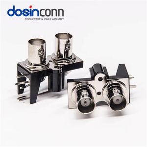 Connecteur BNC mâle femelle, câble coaxial RF, prise avec connecteur RG59 58, type à sertir, 50 75 ohms, angle droit, <span class=keywords><strong>mini</strong></span> connecteur de puissance, montage sur circuit imprimé - Product Image 4