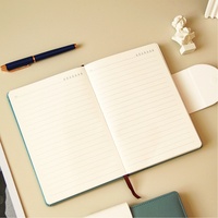 Carnet de notes A5 en similicuir avec fermeture magnétique, idéal pour les réunions d'affaires, personnalisable, cadeau d'entreprise de haute valeur