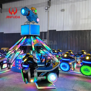 Máquina de Juego de Fibra de Vidrio Wonderful <span class=keywords><strong>Entertainment</strong></span> con Modos de Luz Personalizados, Moto Voladora Giratoria, Atracción de Diversión - Product Image 3