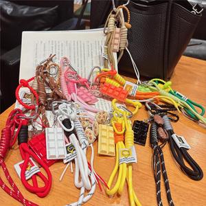 <span class=keywords><strong>Miu</strong></span> ชุดถุงช็อคโกแลตพวงกุญแจขนมปังน้ำอัลคาไลเครื่องประดับสายถักสำหรับโทรศัพท์มือถือ - Product Image 2