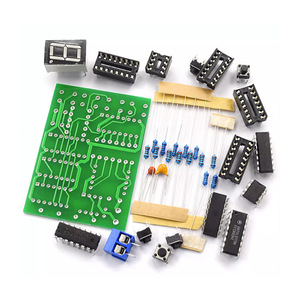 Kit de jeu de quiz électronique pour quatre personnes, kit électronique à monter soi-même pour projets éducatifs avec affichage LED et boutons - Product Image 2