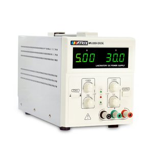Alimentation linéaire de haute précision MATRIX MPS-3010D+ 30V 10A 300W à sortie unique, rendement de 85%, entrée universelle pour utilisation en laboratoire - Product Image 5
