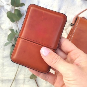 Boshiho Customized Leather Women Slim Pouch <b>Wallet</b> Pocket Short <b>Card</b> <b>Holder</b> <b>Wallet</b> for Women - Product Image 6