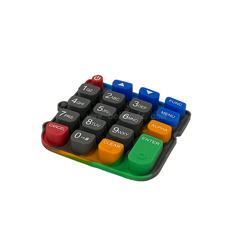 Customizable Silicone Rubber Membrane Keyboard POS Keypad for PAX S80 ...