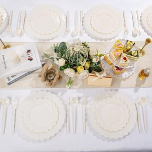 Fourchettes, couteaux et cuillères jetables en amidon de maïs, écologiques, 100% biodégradables et compostables, imperméables et résistants à l'huile - Product Image 5